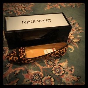Leopard Saxiphone Flats by Nine West